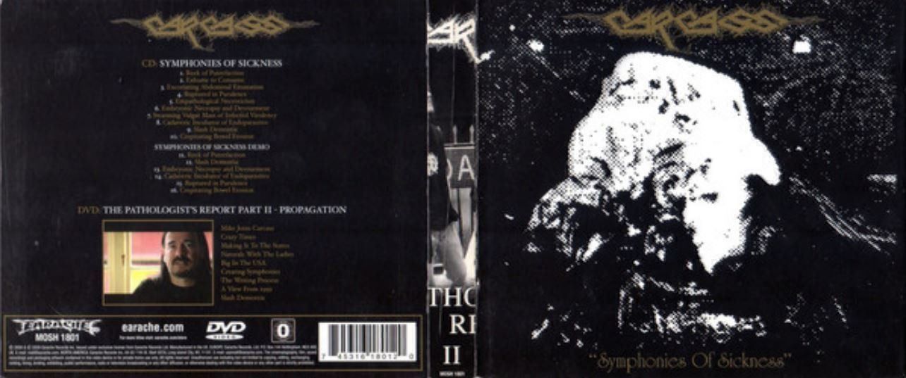 CDs: Carcass - Symphonies...(Digi cd-dvd) – Gebraucht aus St-Cergue von VeganWarrior 1