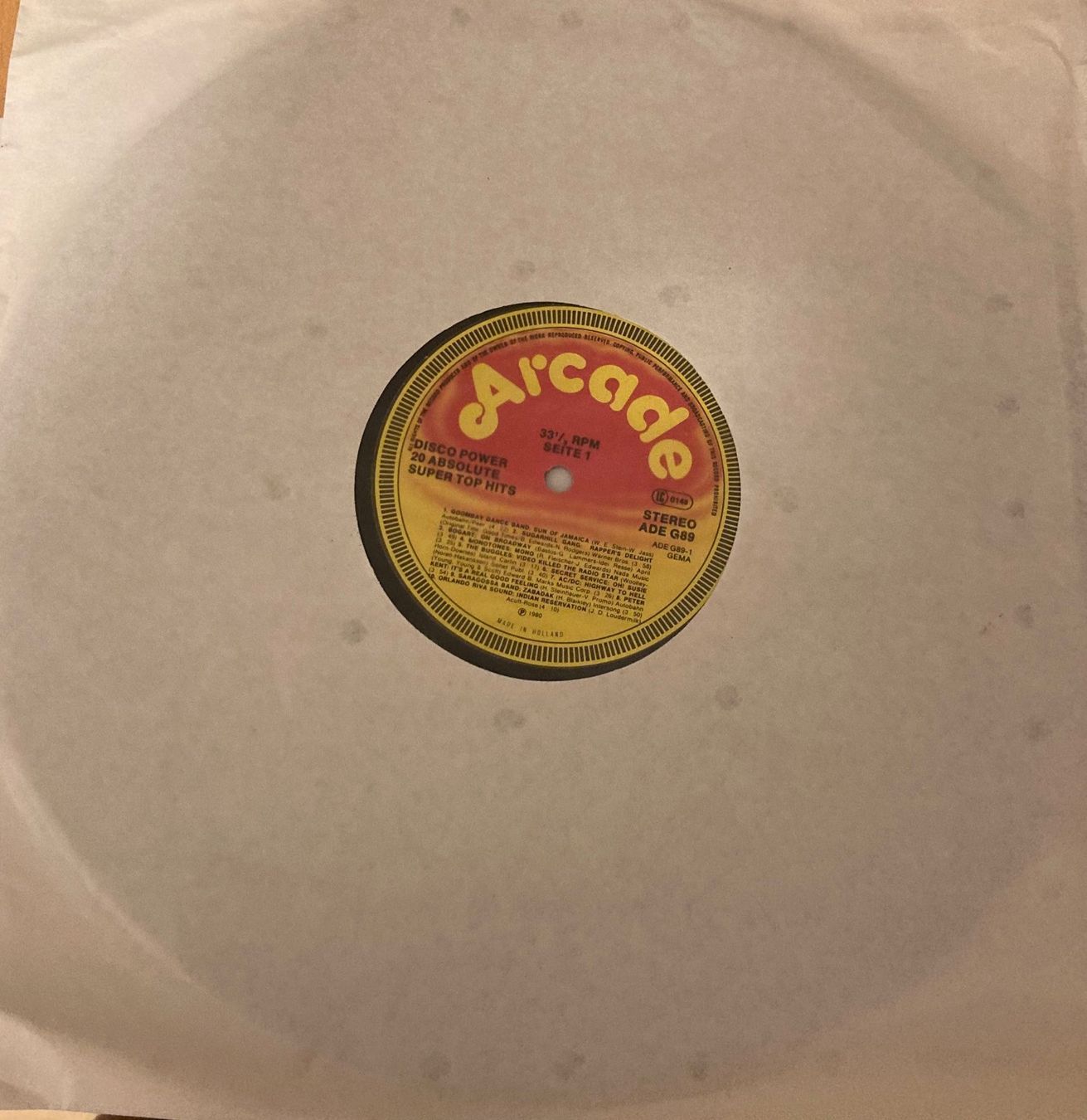 Dischi in vinile: Disco Power (20 Absolute Super-Top-Hits) – Usato da Horn venduto da enigma66
