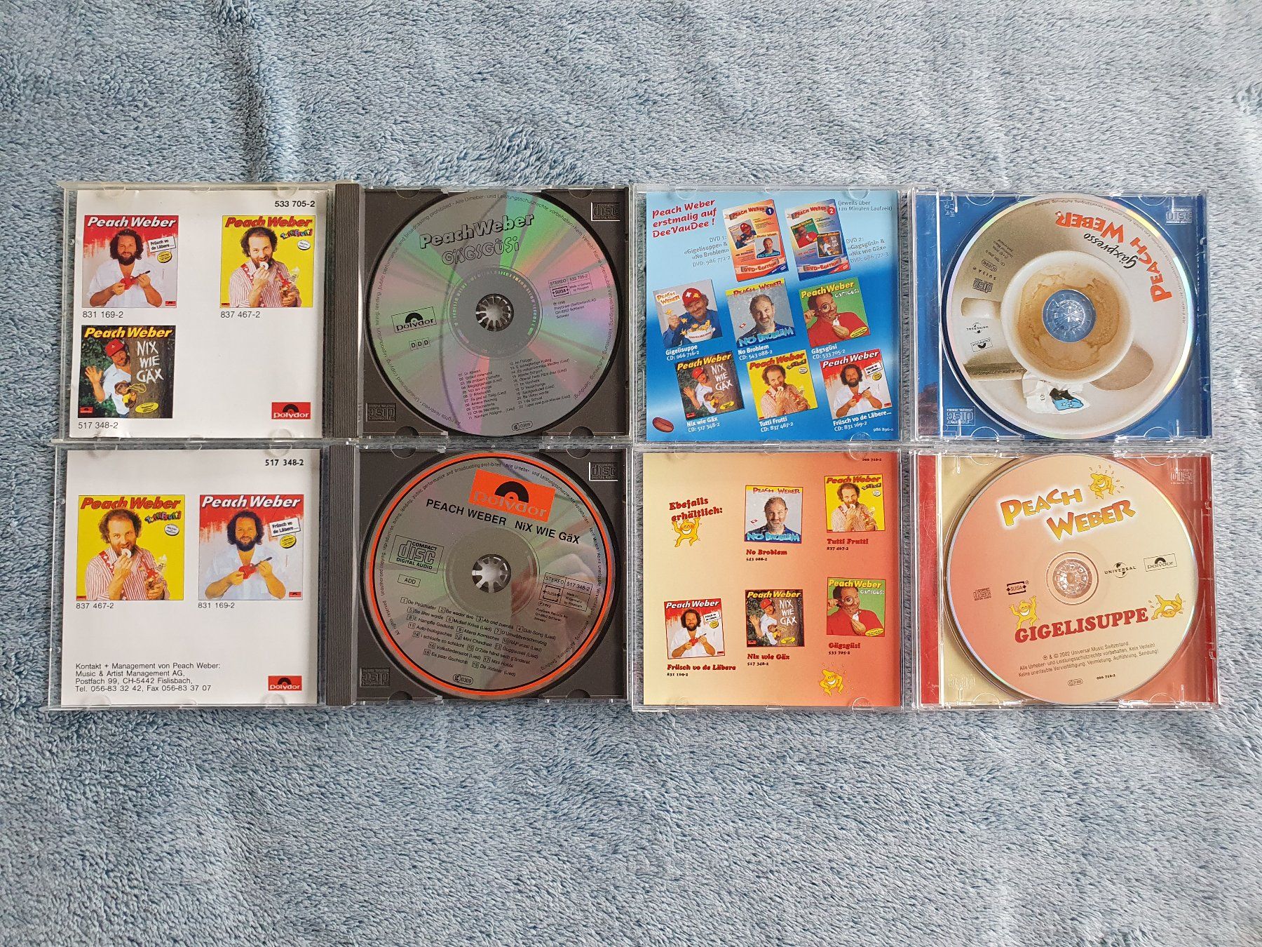 CD: 4 CDs Peach Weber Comedy – Usato da Schlatt TG venduto da Pfusi3 2