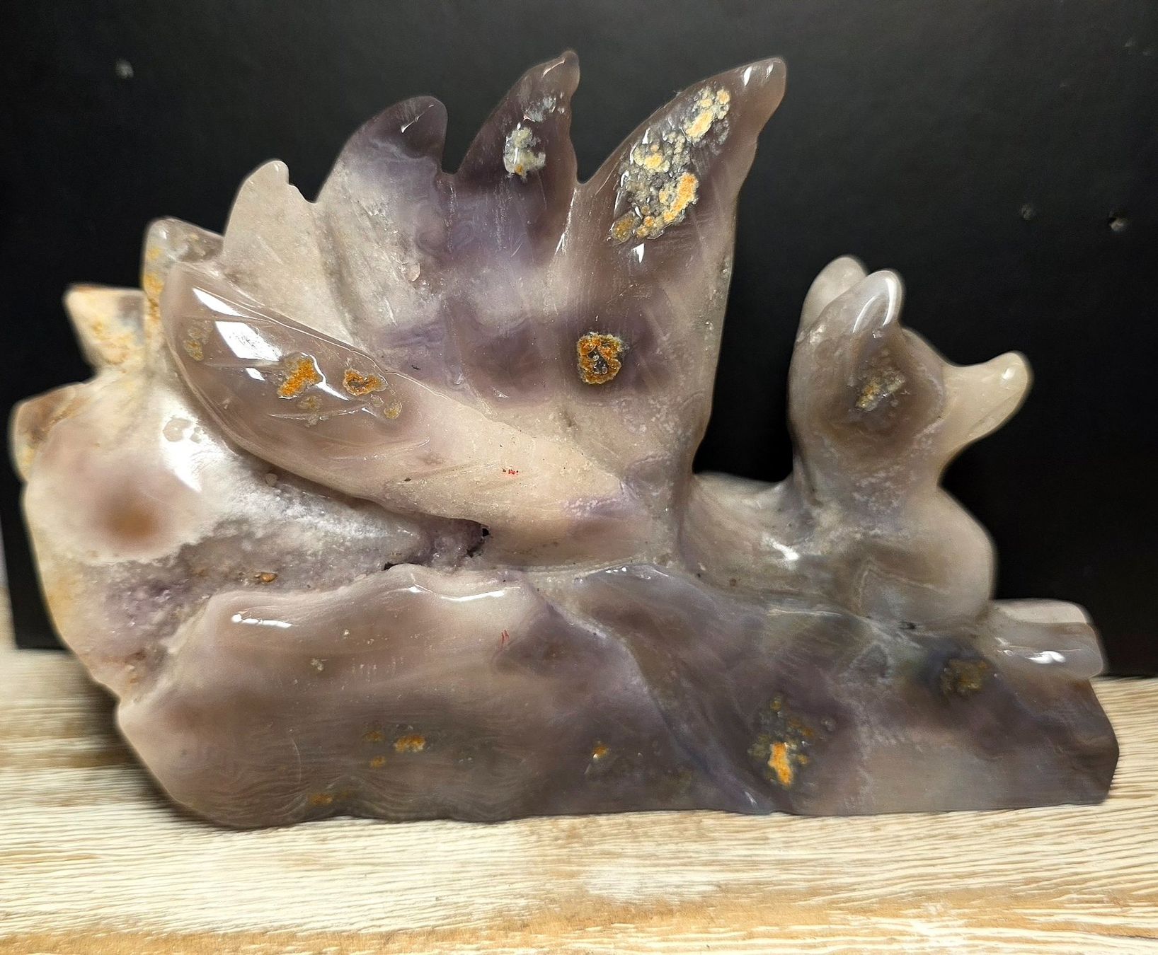 Minerali & Pietre curative: Pink Amethyst-Achat Fuchs 876g – Nuovo e nell'imballaggio originale da Matzingen venduto da Shay_Crystalz 3