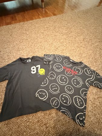 2er-Set coole T-Shirts "SmileyWorld" von LC Waikiki, Gr. 110