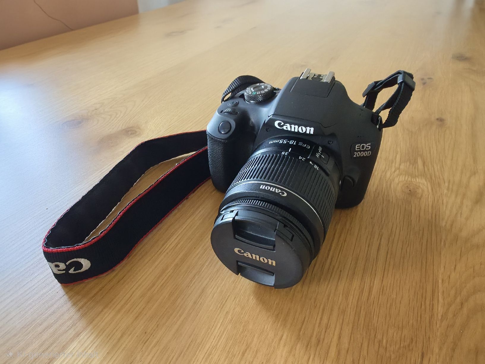 Canon Kamera: Canon Camera EOS 2000D mit 18x55 und Weitwinkel Objekt u.v.m – Neu (gemäss Beschreibung) aus Zwieselberg von V897 2
