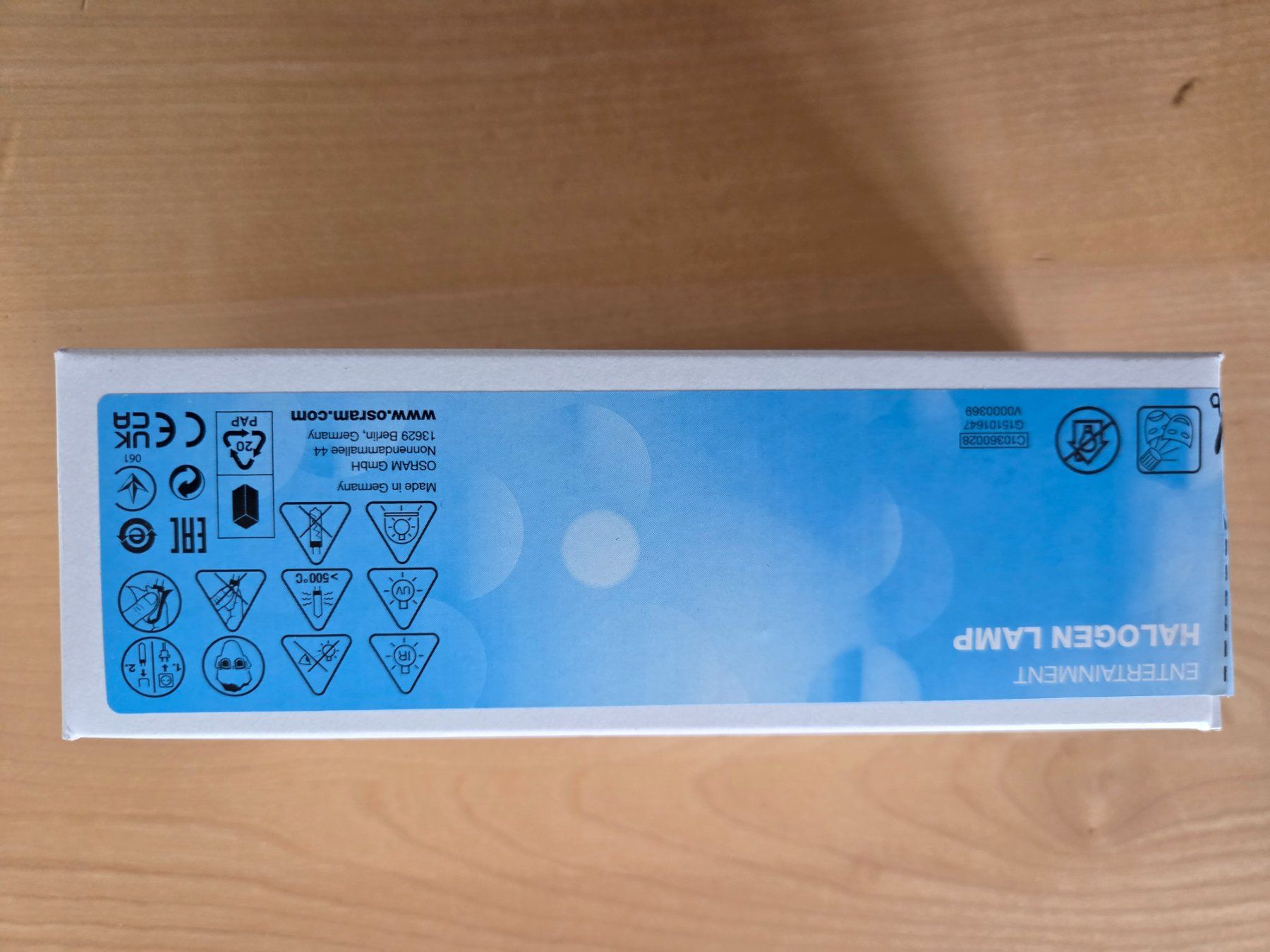 Lampen: Glühbirnen GX9.5 1000W – Neu und originalverpackt aus Oberflachs von Sonne0123 1