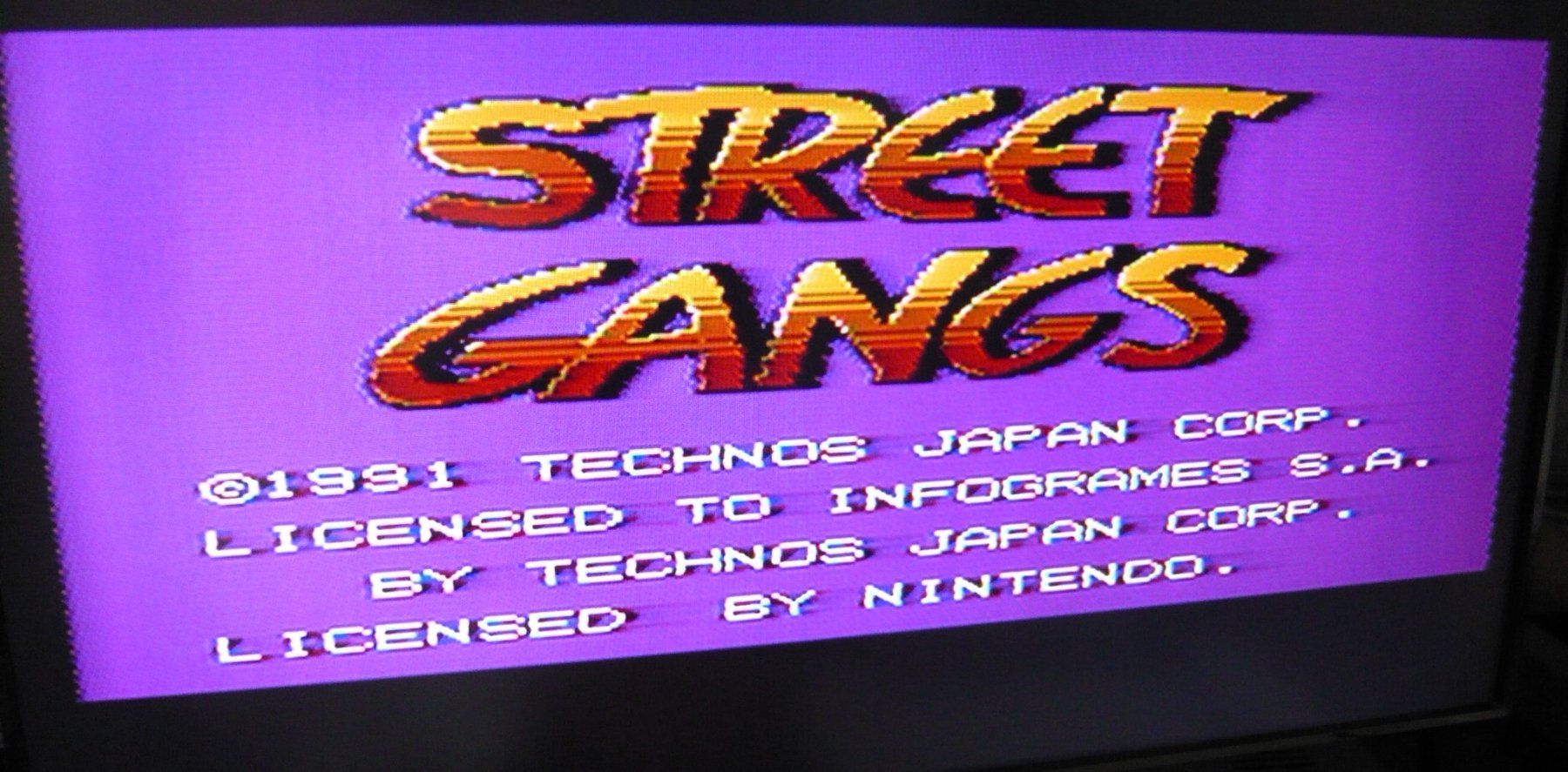 Nintendo Jeux: NES : Street Gang – D'occasion à Onex par Jaguar1986