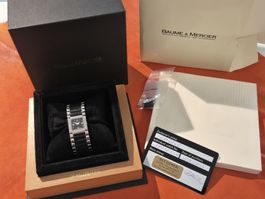 Baume & Mercier Damen Uhr, guter Zustand, mit Box & Papieren