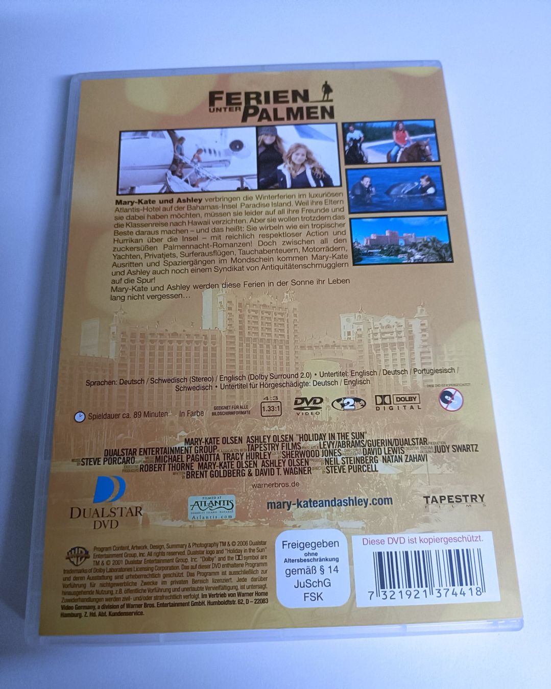 Tutti i DVDs: Ferien unter Palmen - Mit den Olsen Twins – Usato da Köniz venduto da Movieportal007 1