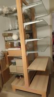 Regal doppelseitig - H 220 cm - B 90 cm - L 98 cm Tablar