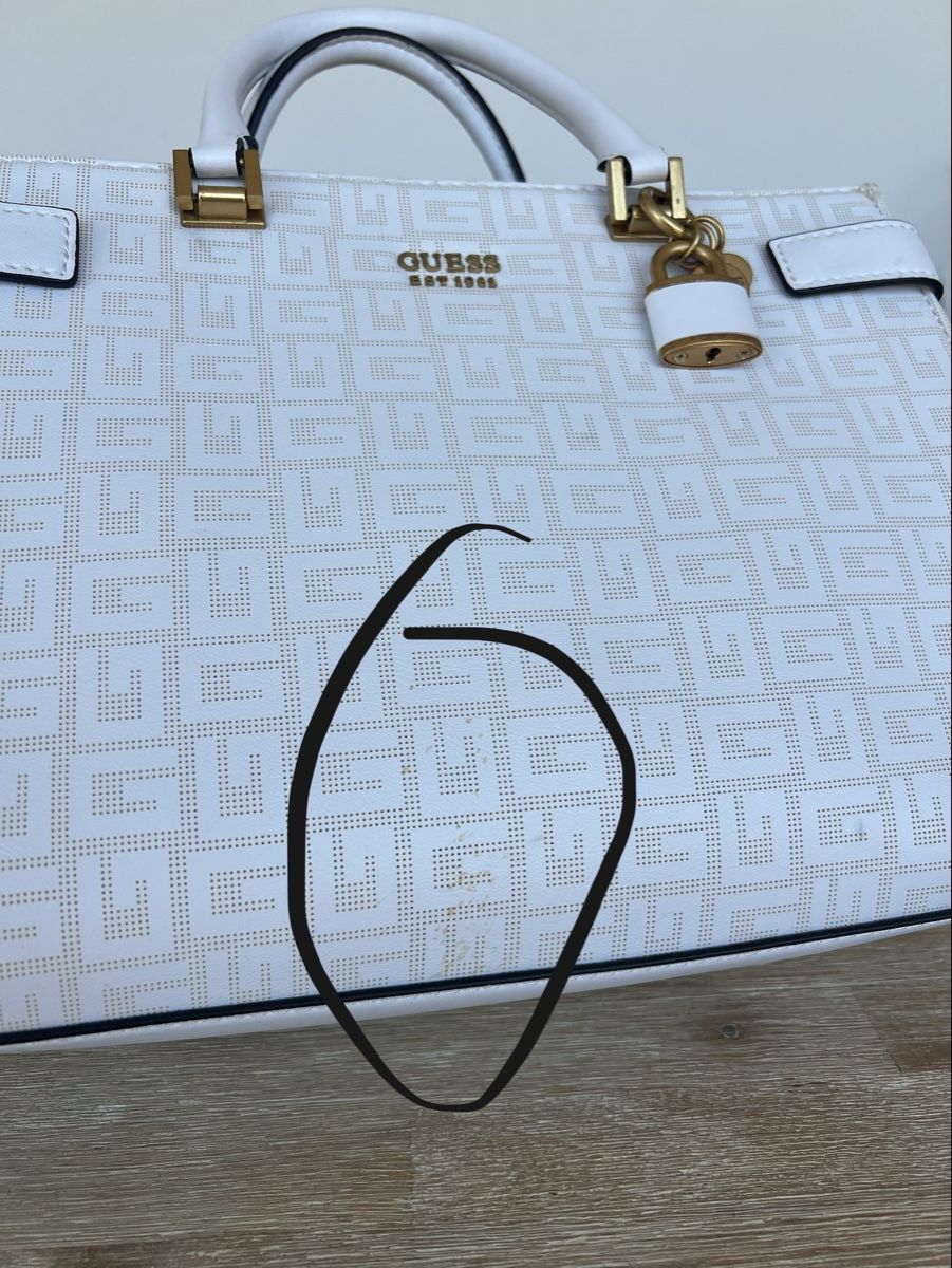 Guess Borse da donna: Guess Weisse Tasche – Usato da Dübendorf venduto da kat_yx9r 2