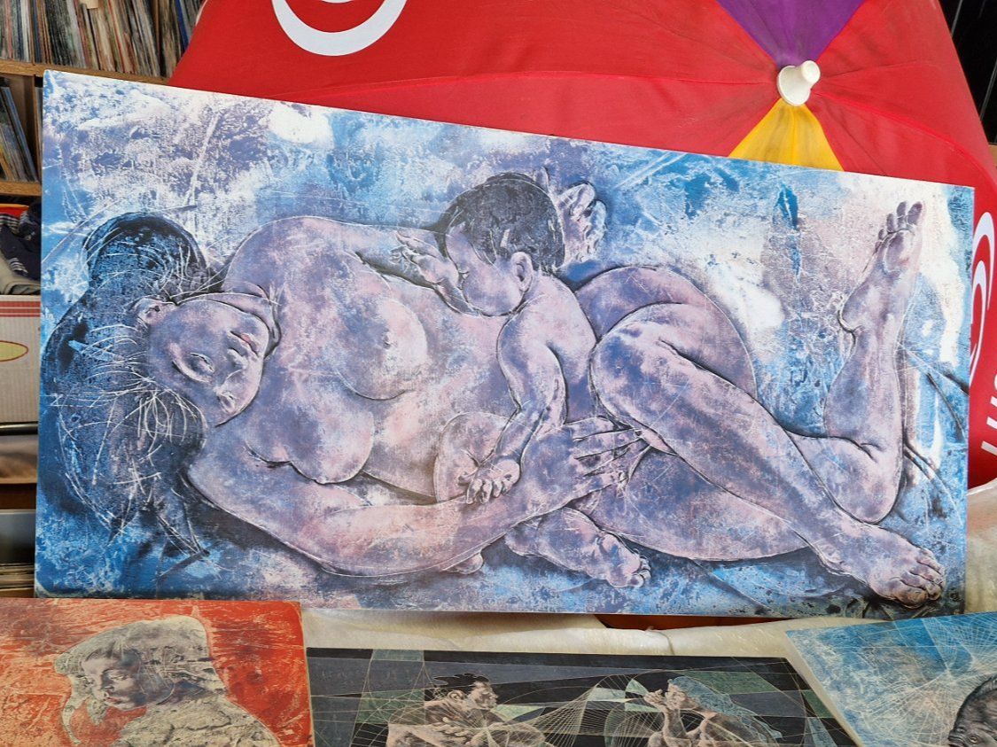 Poster & Bilder: Kunstdruck Plakat  Hans Erni  4 Bilder – Gebraucht aus Wädenswil von tome70 1