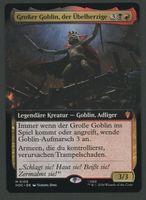 Grosser Goblin, der übelherziger Mythic MTG Hobbit DE ab 1.-