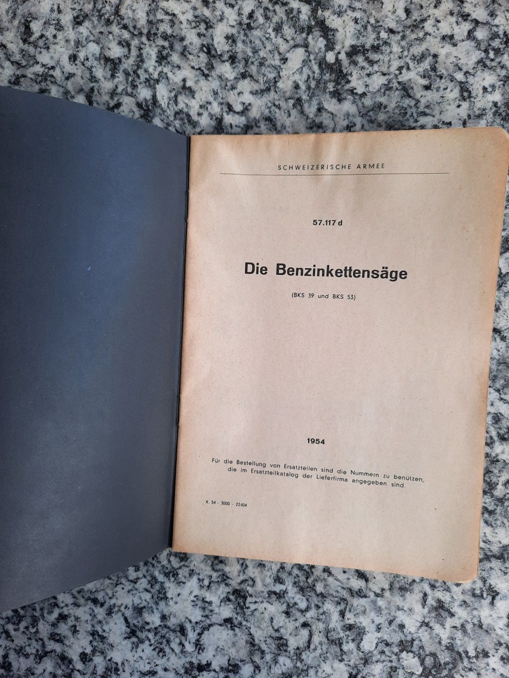 Libri: Die Benzinkettensäge – Usato da Ruswil venduto da Sammlergeist 1