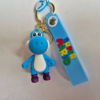 Super Mario Schlüsselanhänger - Yoshi Blau - MER