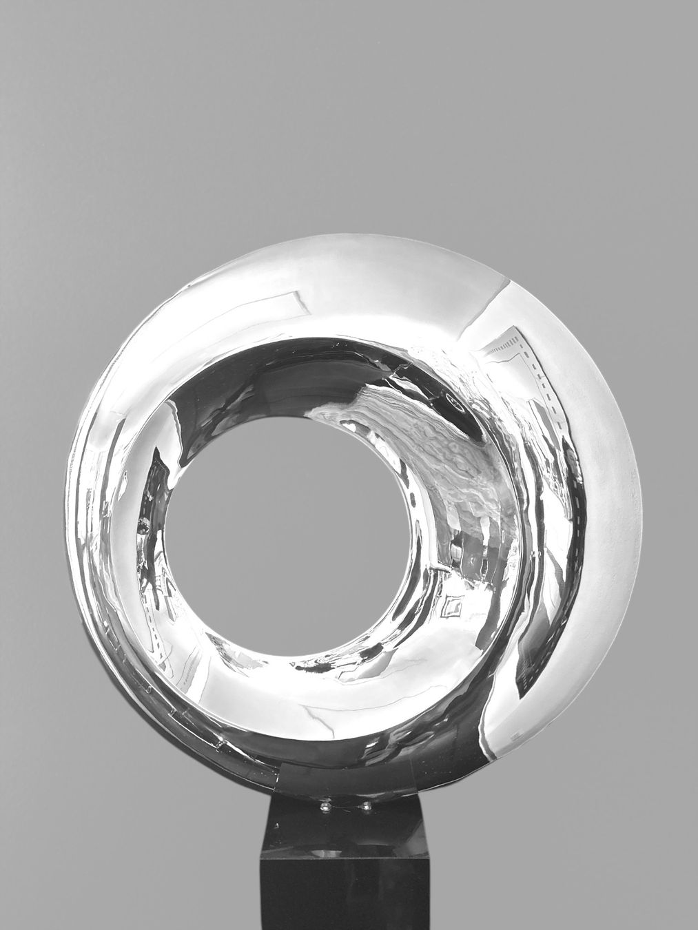 Sculture & Statue: Design Skulptur Edelstahl – Nuovo e nell'imballaggio originale da Oftringen venduto da SCHIBLI1 1