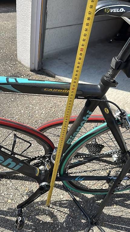 Biciclette: Bianchi Carbon Rennvelo – Usato da Felben-Wellhausen venduto da bluesky86 1