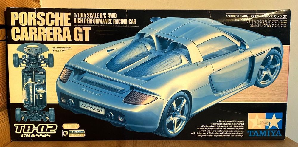Tamiya RC 1/10 Porsche Carrera GT (58322) | Kaufen auf Ricardo