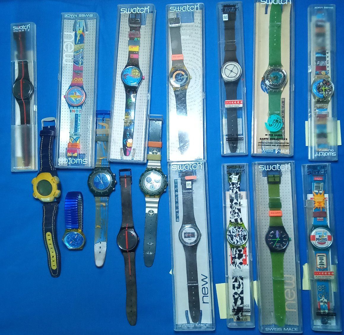 Swatch Orologi: A2160 16 Swatch Uhren – Difettoso da Rorschach venduto da DasMussWeg25
