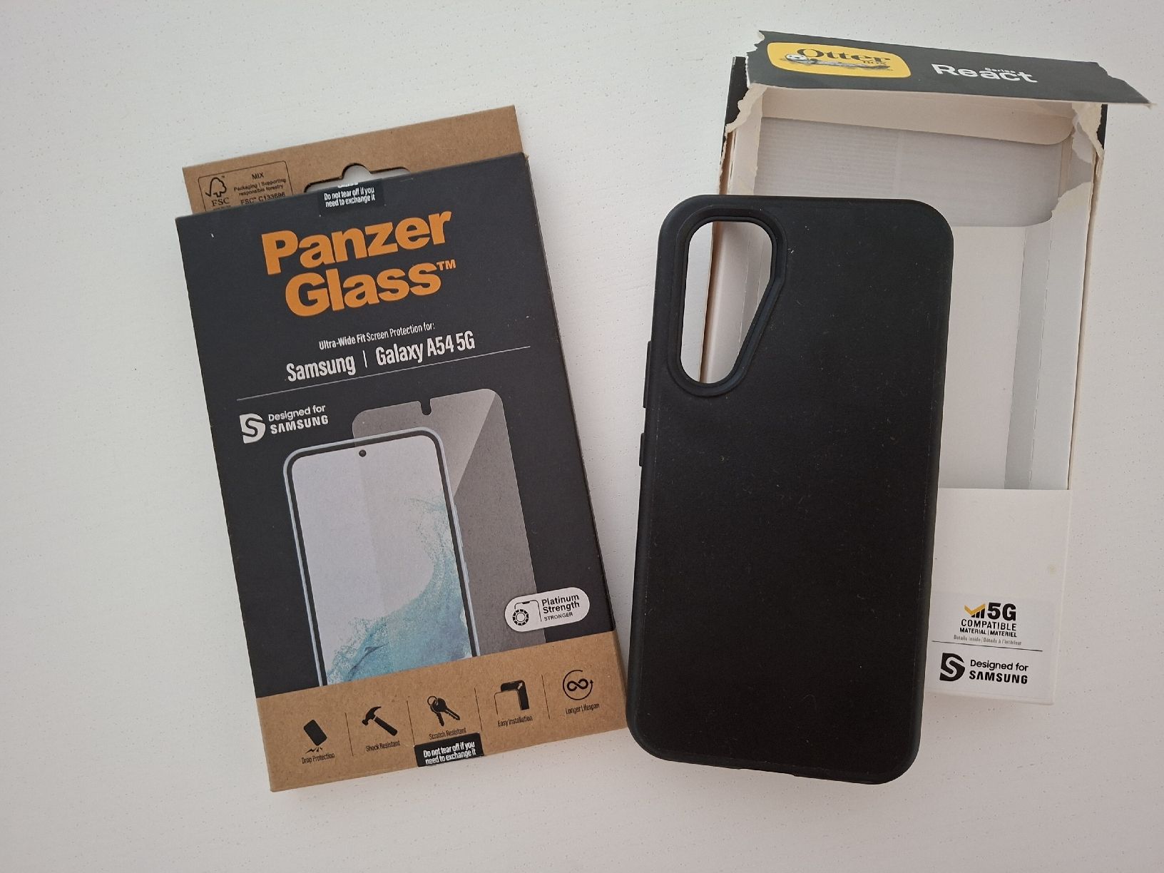Samsung Cover & Protezioni schermo: Custodia Samsung A54 5G – Nuovo e nell'imballaggio originale da Ruvigliana venduto da lua_bn27 2