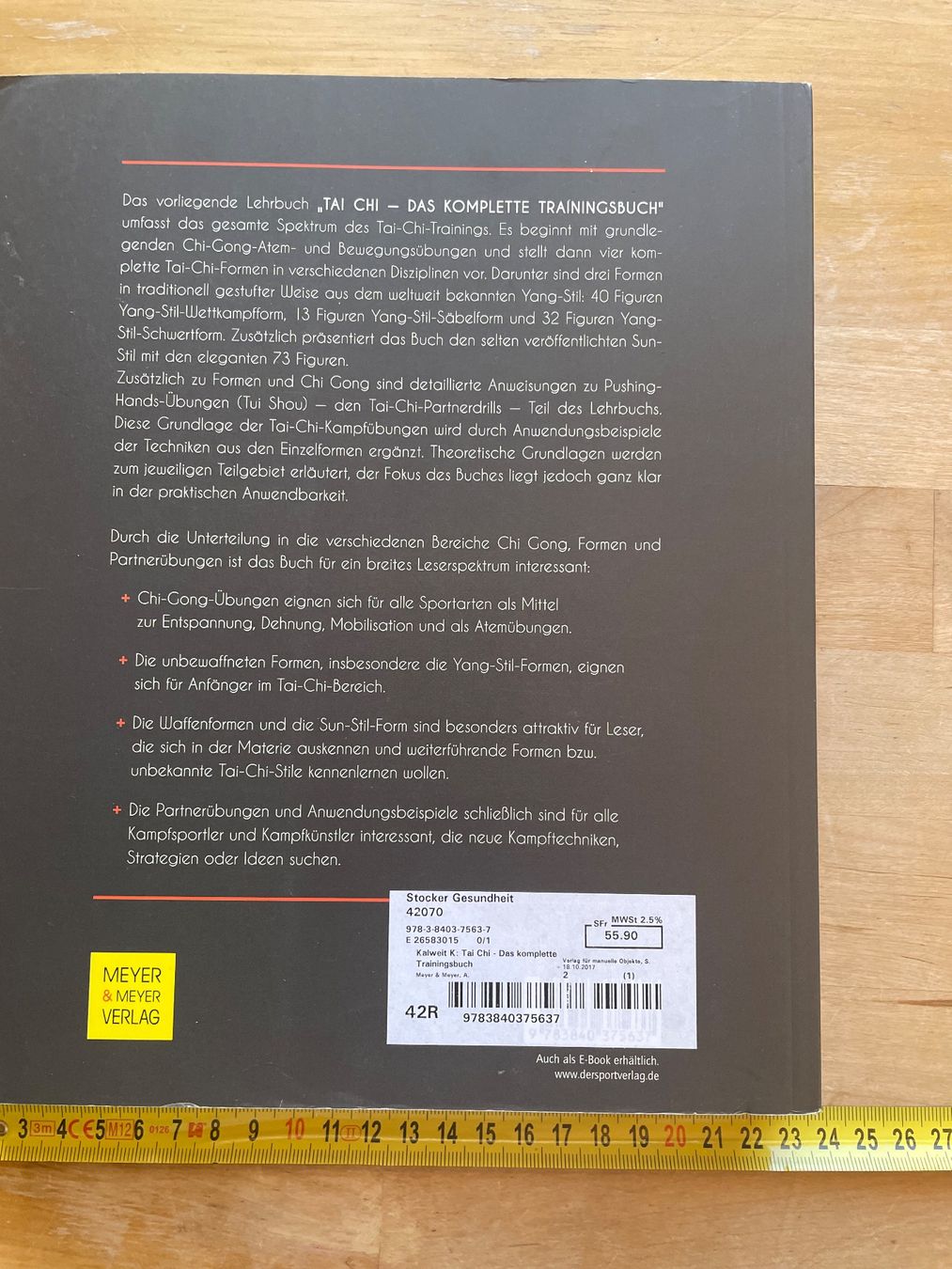 Libri: Komplettes Trainingsbuch Tai Chi – Usato da Sent venduto da ManuelB07 1