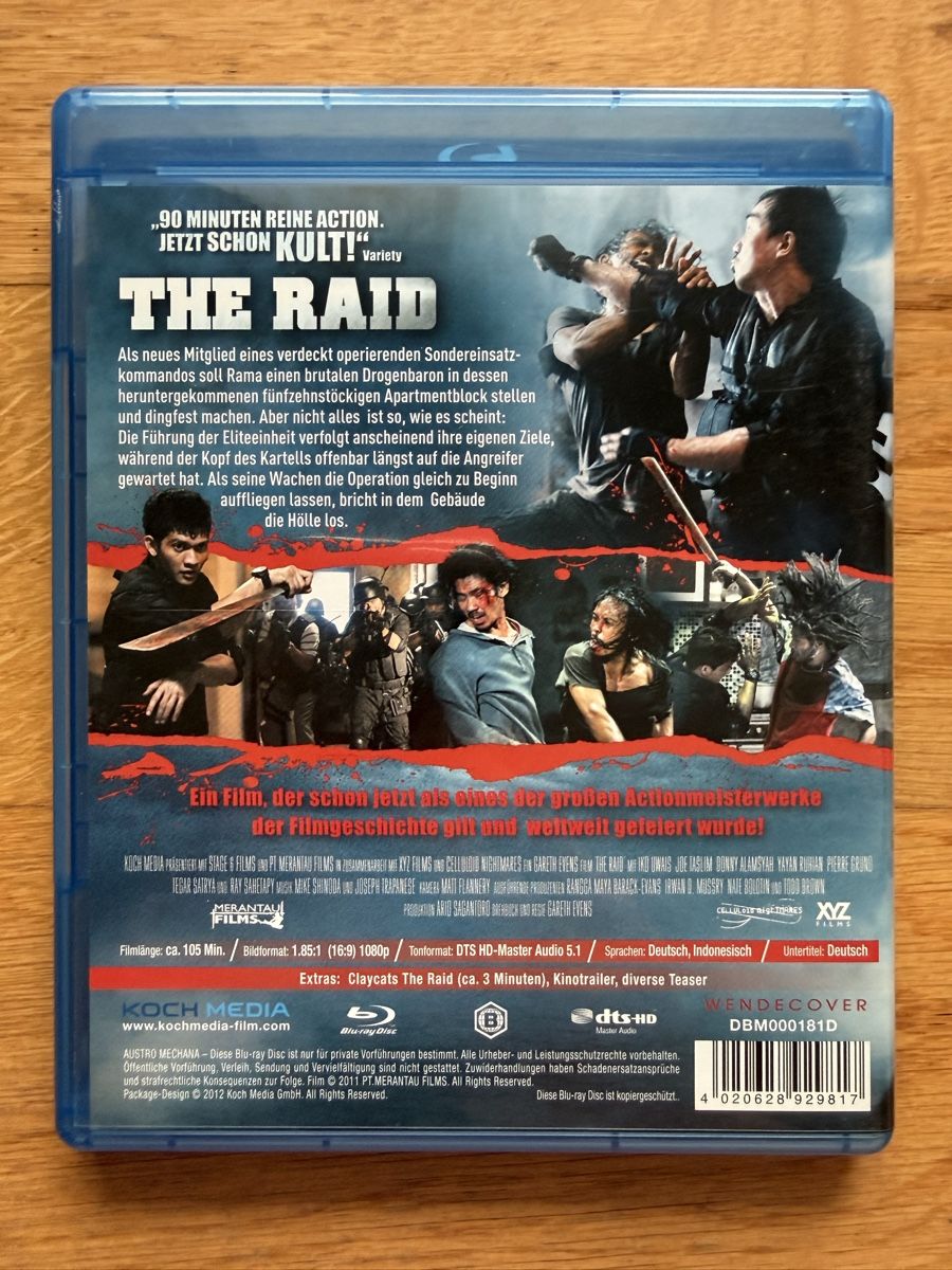 Alle DVDs: The Raid (2011) Blu-ray – Gebraucht aus Kölliken von nerdorado 1
