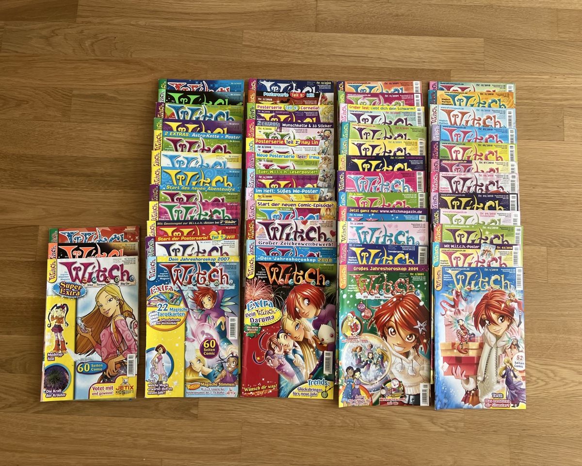 Comics: W.I.T.C.H Comics Sammlung - 51 Hefte – Gebraucht aus Zürich von ismw150