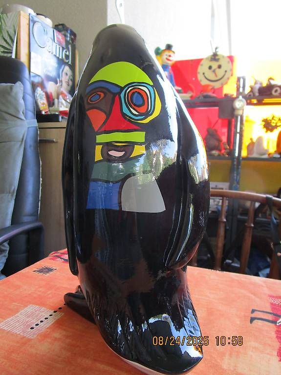 Figuren: statue de pingouin en céramique de 40 cm – Gebraucht aus Clarens von krampou 3