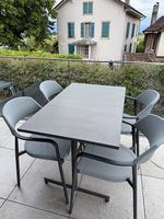 Salon de jardin  Table + 4 chaises 