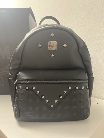 MCM Visetos Rucksack in Schwarz