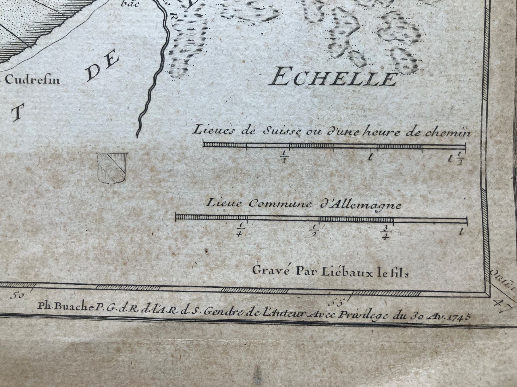 Incisioni: Souverainité de Neuchatel et Valangin 1745 – Usato da Basel venduto da papageientulpe 2