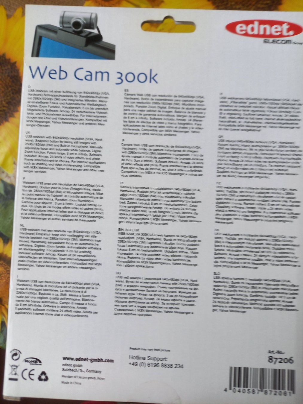 Webcams: web cam 300k incl microphone – Neuf avec emballage d'origine à Wohlen AG par poliziotto008 2