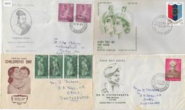 4 FDC Indien