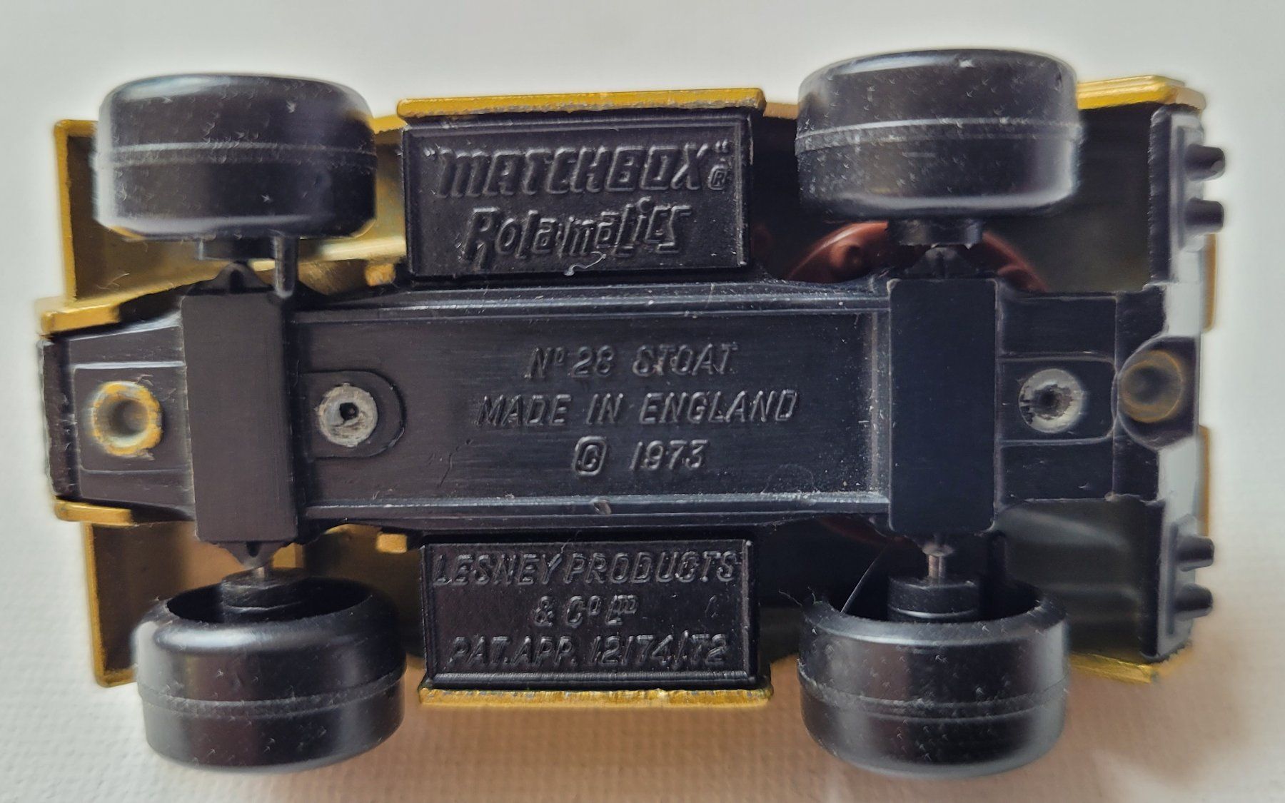 Matchbox Modellini d'auto: STOAT - MATCHBOX ROTAMATICS - 1973 – Usato da Neftenbach venduto da Mador6 5