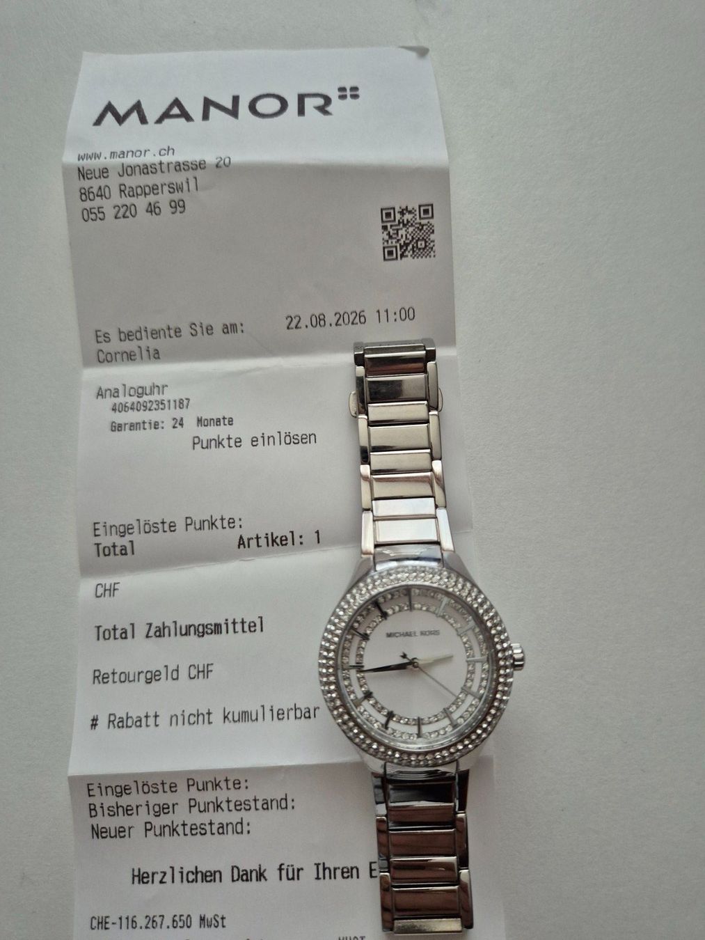 Michael Kors Orologi: Michael Kors Damen Uhr – Usato da Schmerikon venduto da Alfiste 1