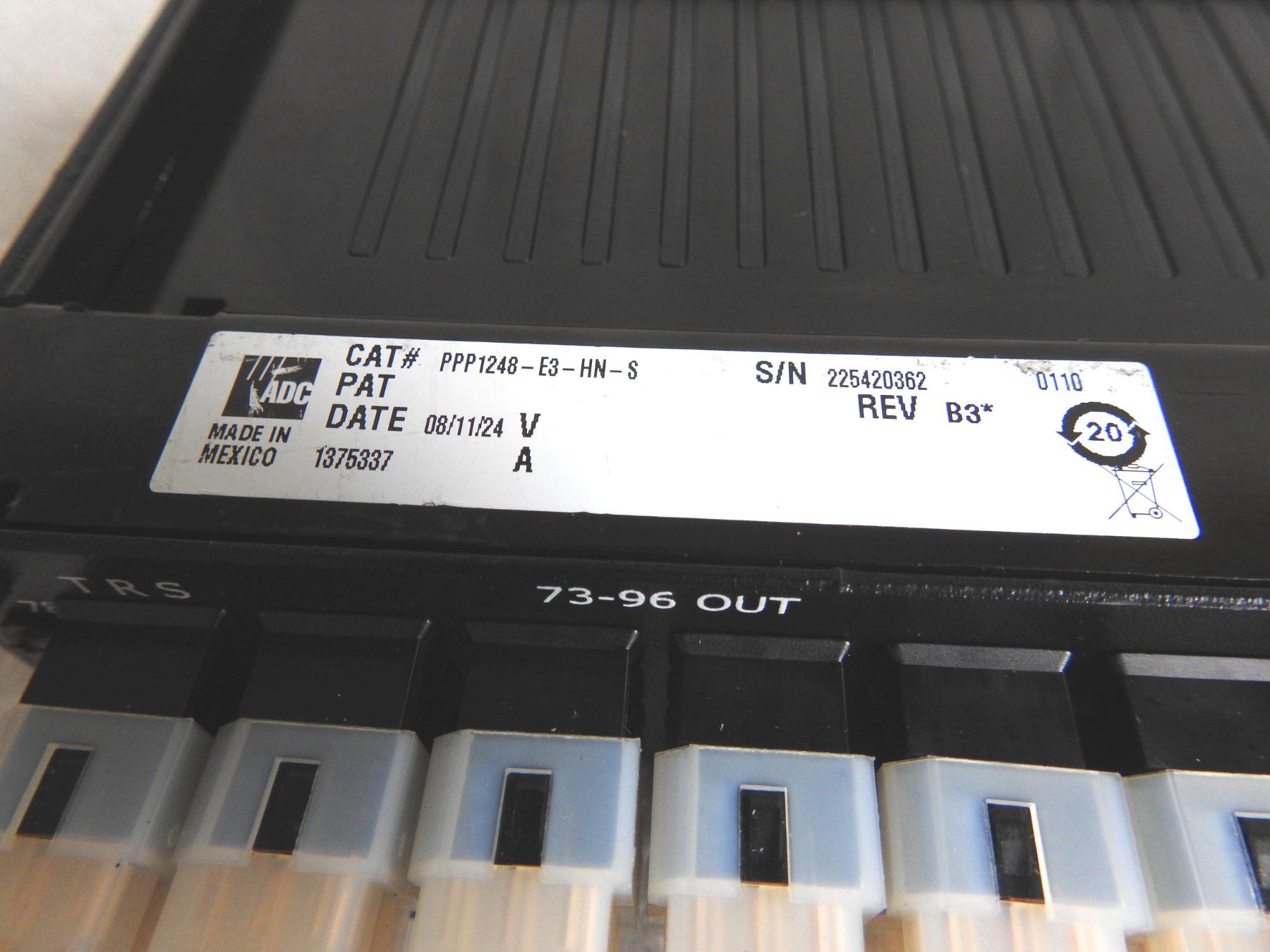 ADC Egaliseurs: ADC Pro Patch PPP1248 Bantam TT E3 HN audio Patchbay highend – D'occasion à Zürich par Malco0 3
