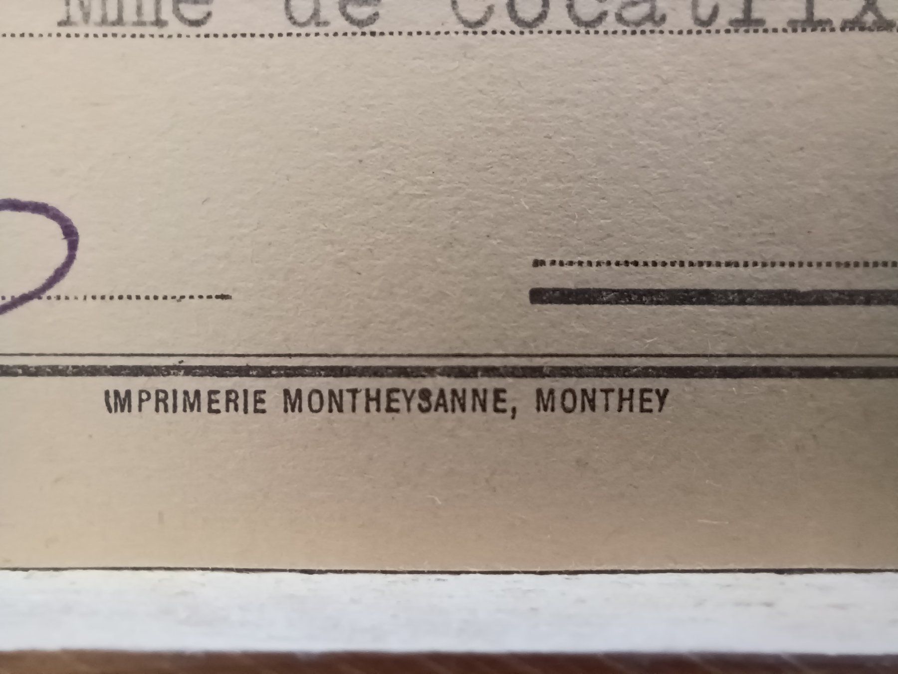 Tutti i francobolli: CAISSE COMUNALE DE MONTHEY, 1943 – Usato da Aarau Rohr venduto da mgvw 3