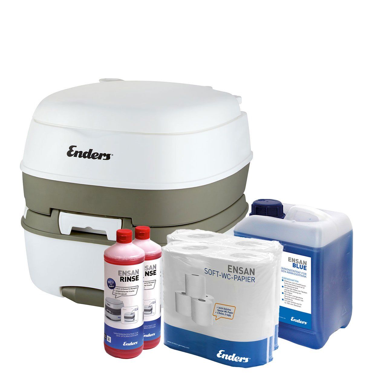 Igiene: Enders WC Starter Set Blue XL Deluxe – Nuovo e nell'imballaggio originale da Bottighofen venduto da zaap
