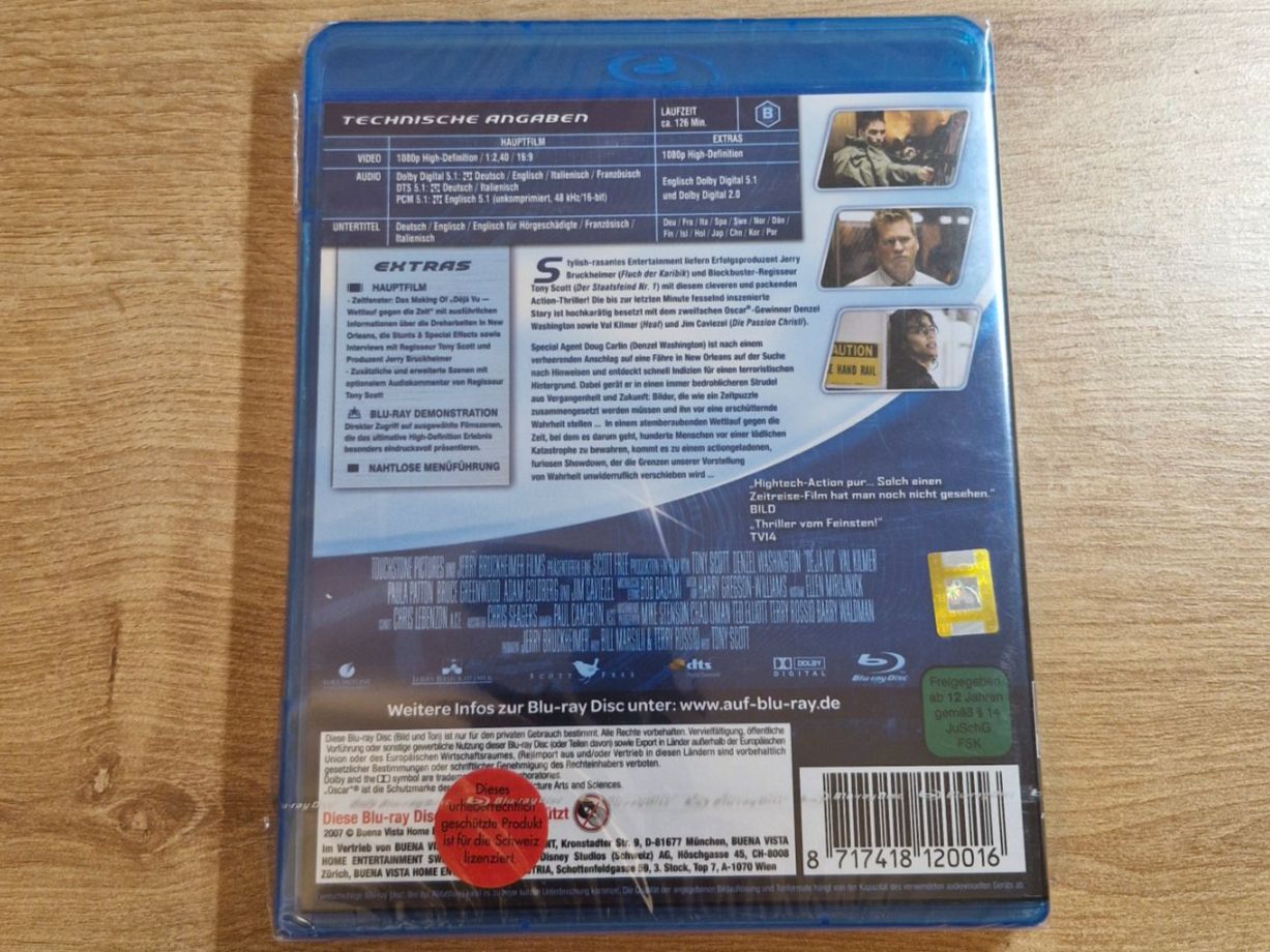 Tutti i DVDs: Déjà vu (2006) NEU OVP Bluray – Nuovo e nell'imballaggio originale da Pfungen venduto da Whitie 1