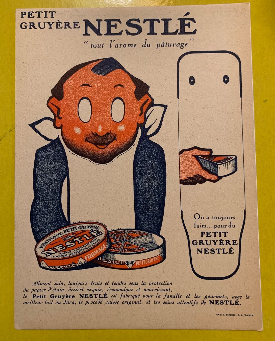 Grafica & Litografie: Nestlé Werbung / Bastelbogen – Usato da Bern venduto da Artbrokerswitzerland