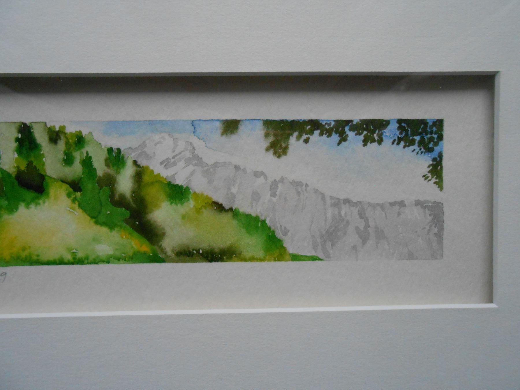 Gemälde: Aquarell CH "Besinnung" GR - (R) – Neu (gemäss Beschreibung) aus Hallwil von pkaiser44 3