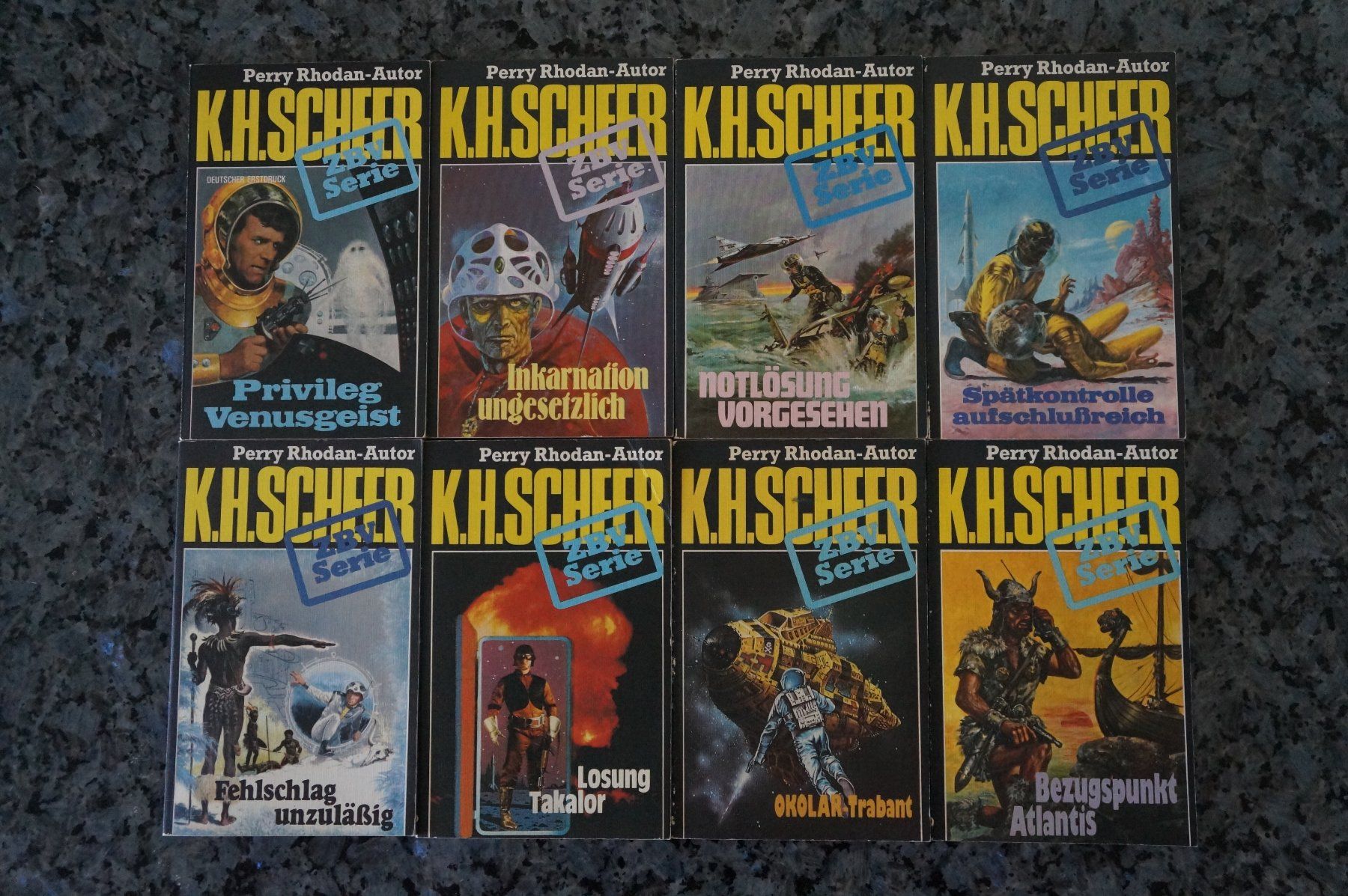 Libri: Taschenbücher ZBV von K.H.Scheer – Nuovo (secondo la descrizione) da bronschhofen venduto da blackpearl01 5