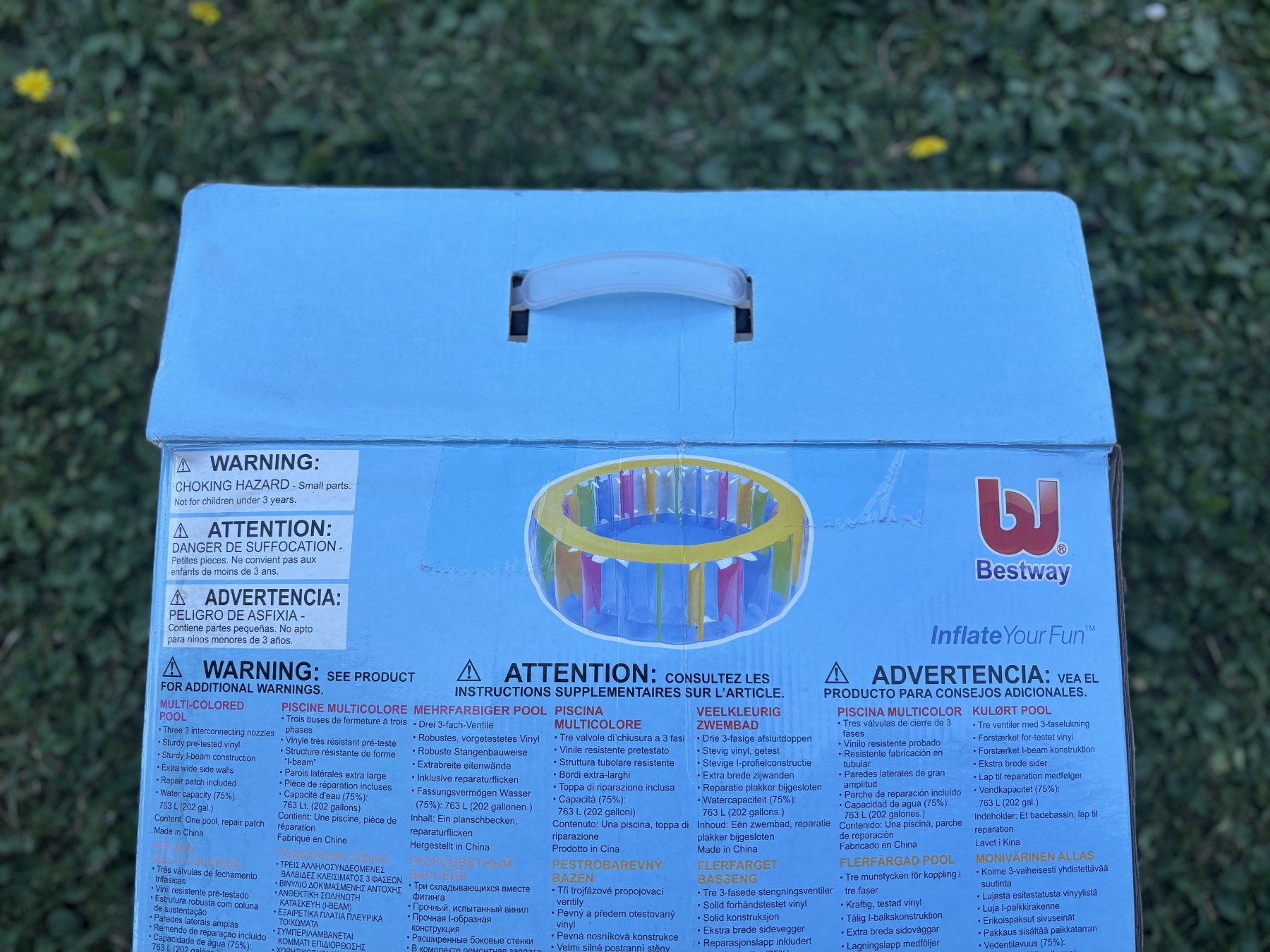 Bestway Schwimmbad: Swimmingpool Planschbecken Kinder Pool – Gebraucht aus Holzhäusern ZG von paula_w 1