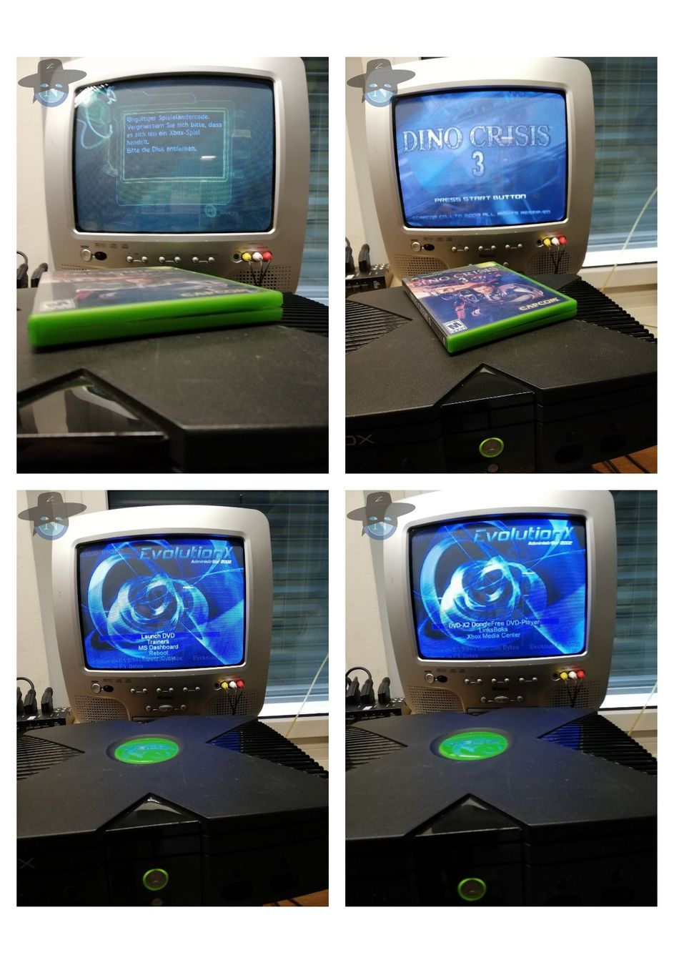 Microsoft Console: Xbox Classic OG / Aladdin Ver. / Clock Cap entf. / getestet – Usato da St. Gallen venduto da zorro_dc 9