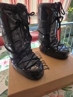 MOON BOOT noire paillettée