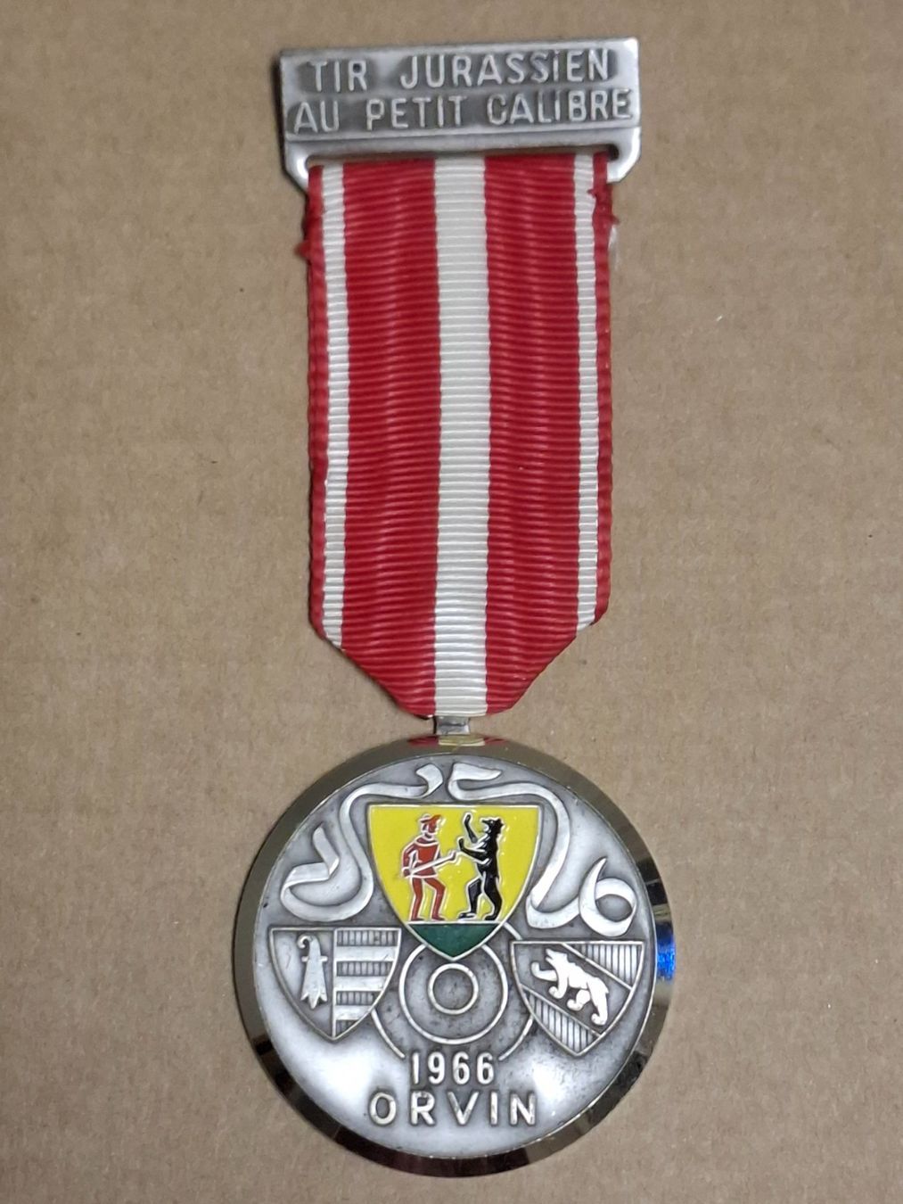 Medaillen: Orvin 1966 (D781) – Gebraucht aus Schwanden GL von Suvorov 2