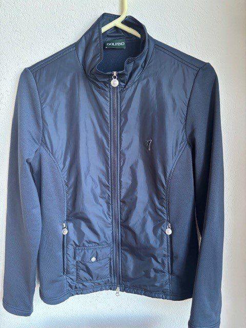 Giacche: Golfjacke Damen 'GOLFINO' Softshell Grösse 38 dunkelblau – Nuovo (secondo la descrizione) da Egg b. Zürich venduto da addymini