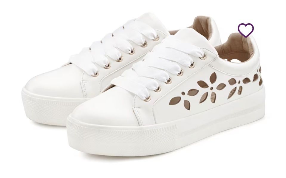 Lascana Damenschuhe: Sneaker, Lascana, vegan, 38 – Gebraucht aus Eiken von jessycat01 5