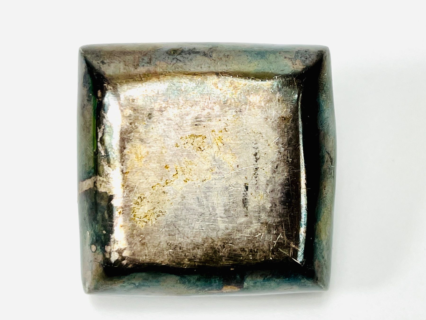 Portacenere: Antiker portabler Aschenbecher Silber – Usato da Zürich venduto da Arche_Brockenhaus 9