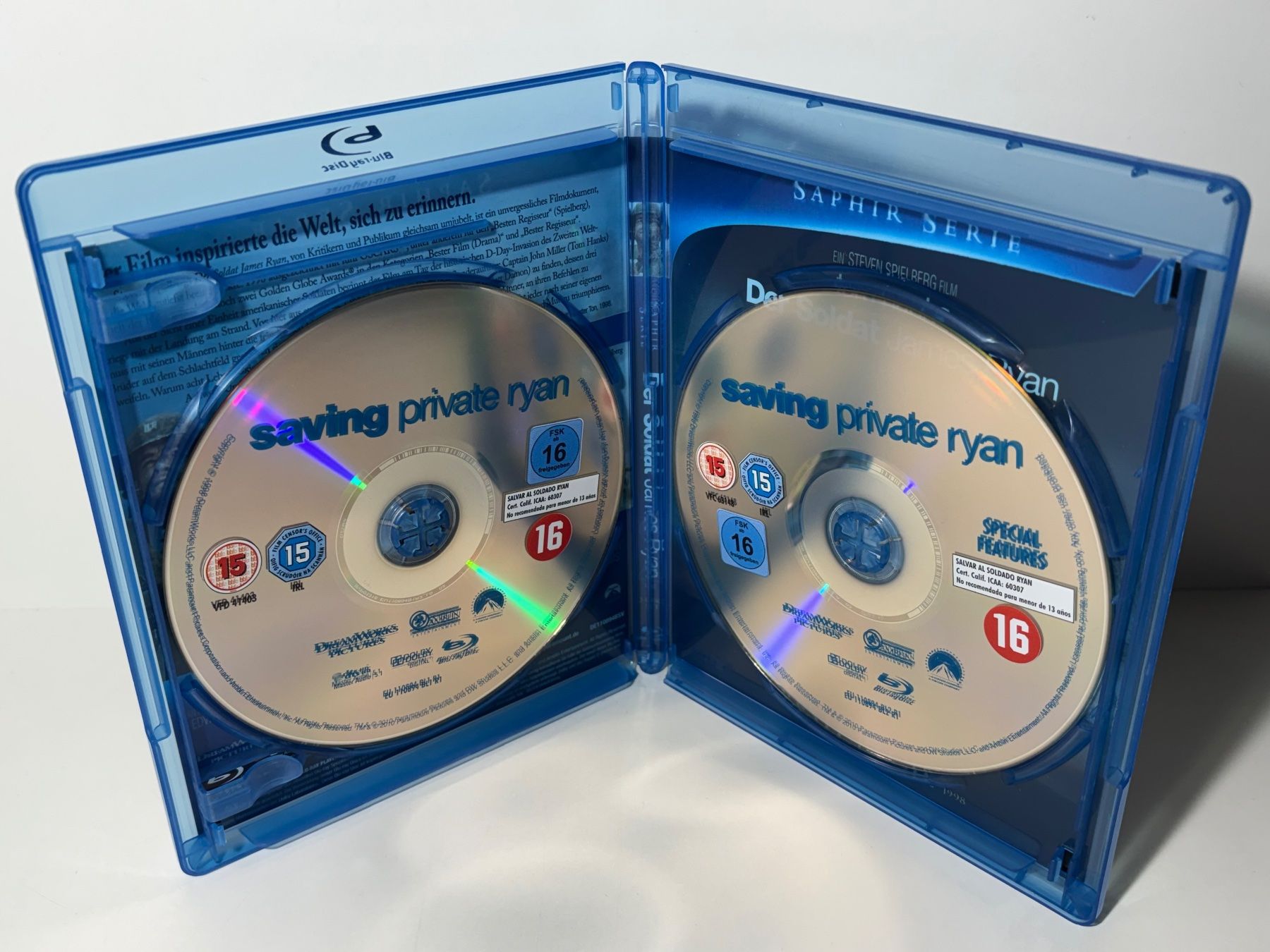 Tutti i DVDs: Der Soldat James Ryan Blu Ray – Usato da Wilderswil venduto da Mr.Fury 2