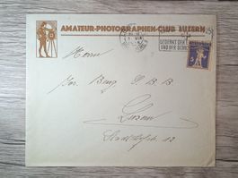 TR48 Enveloppe + Timbre Suisse 19xx