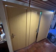 Trennwand System mit 2 Türe