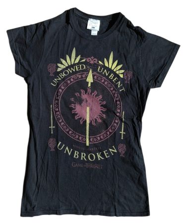 T-Shirt Game of Thrones Schwarz Grösse M